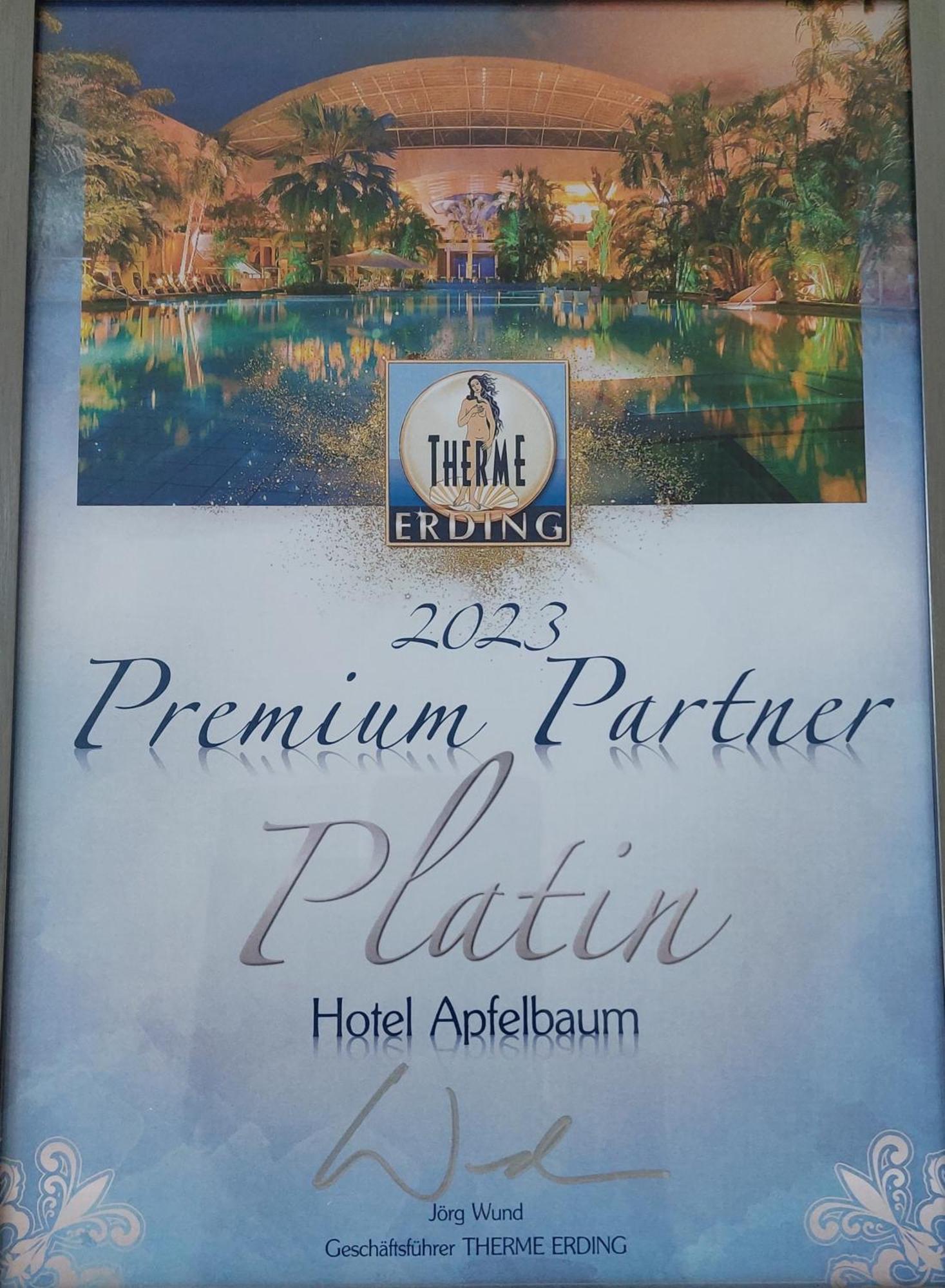 Hotel Apfelbaum Erding Eksteriør bilde